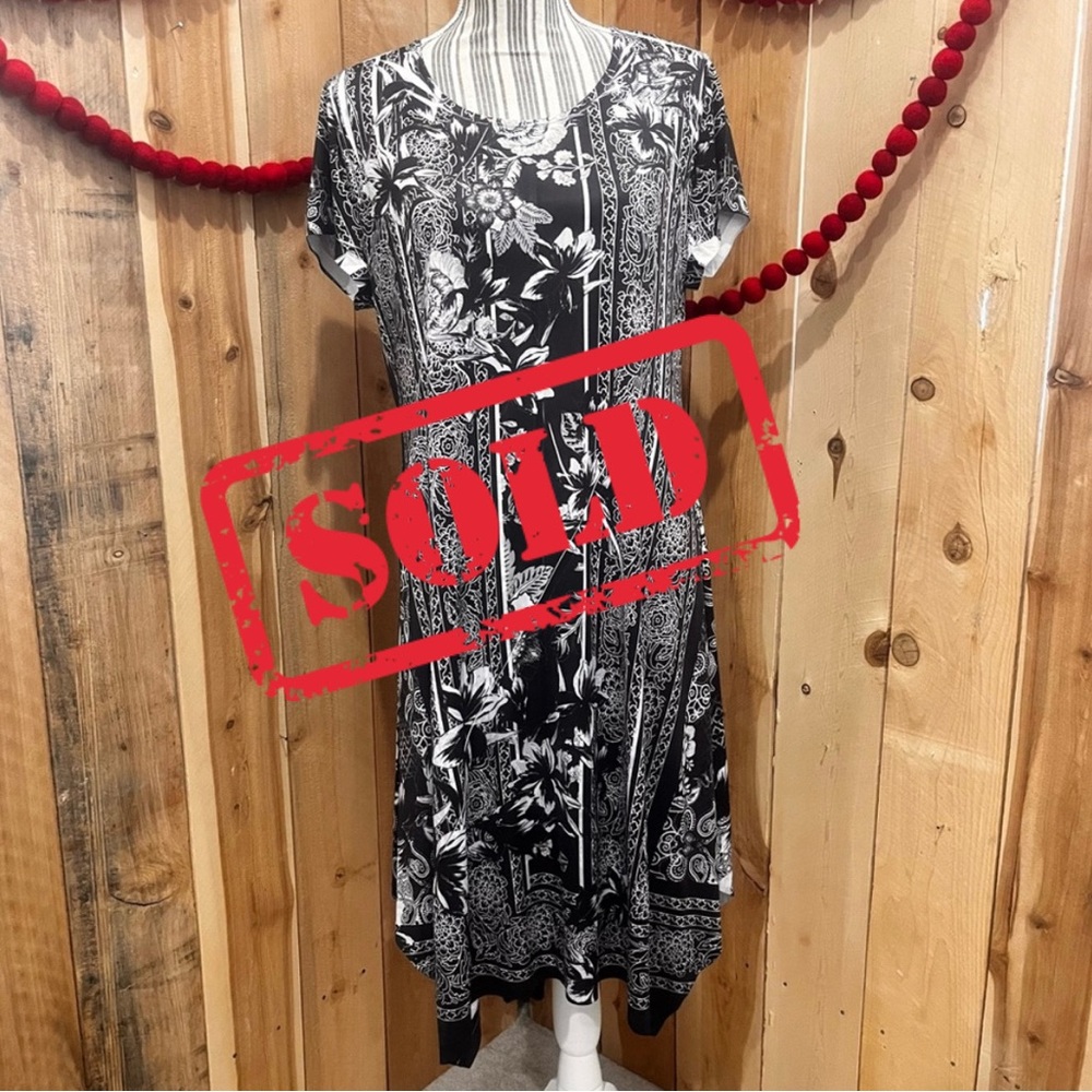 Style & Co Floral Mid Length Dress